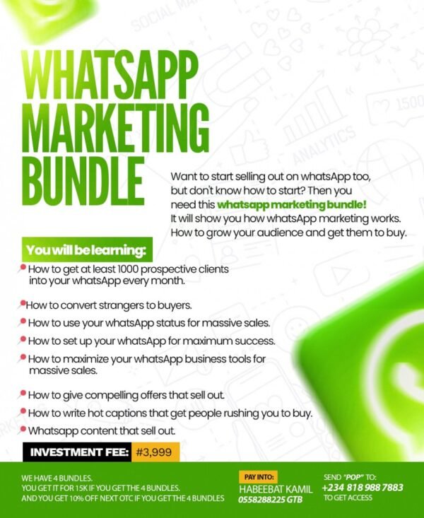 whatsapp marketing